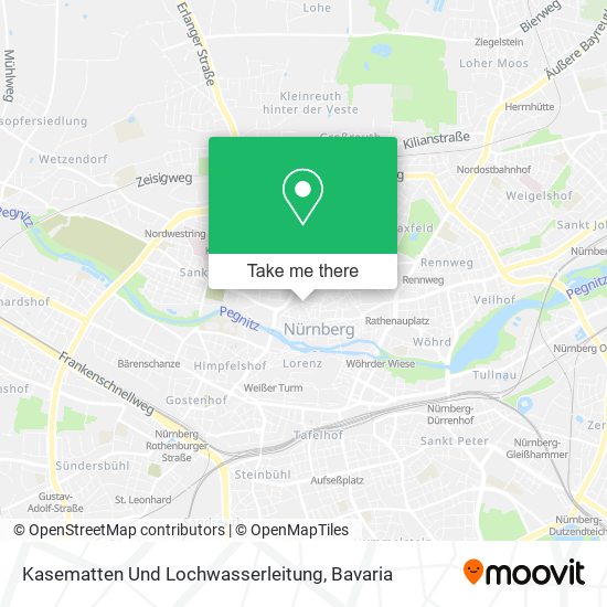Kasematten Und Lochwasserleitung map