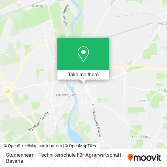 Карта Studienheim - Technikerschule Für Agrarwirtschaft