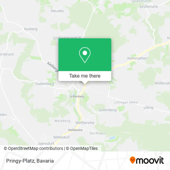 Карта Pringy-Platz