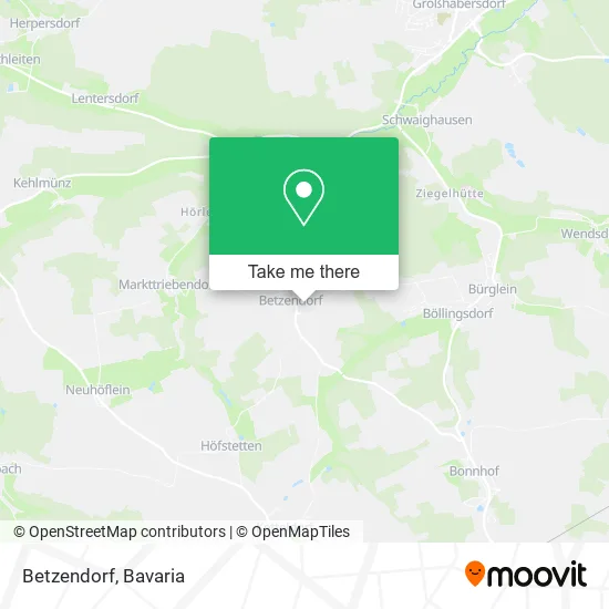 Карта Betzendorf