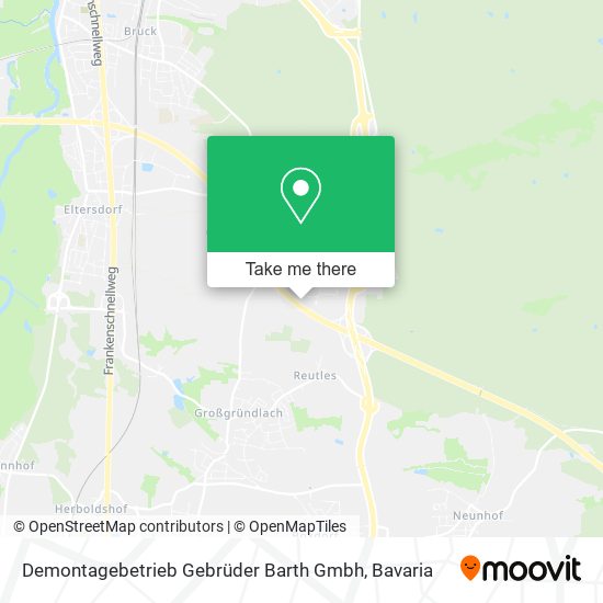 Demontagebetrieb Gebrüder Barth Gmbh map