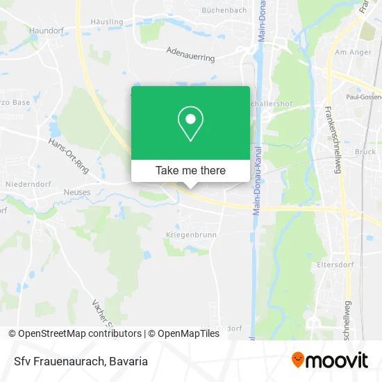 Карта Sfv Frauenaurach