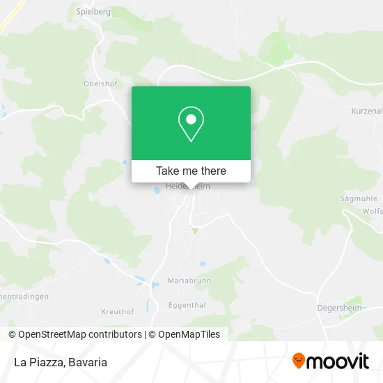 Карта La Piazza