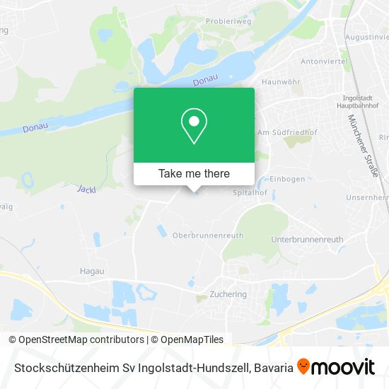 Карта Stockschützenheim Sv Ingolstadt-Hundszell