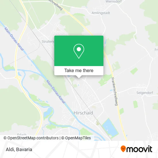 Карта Aldi
