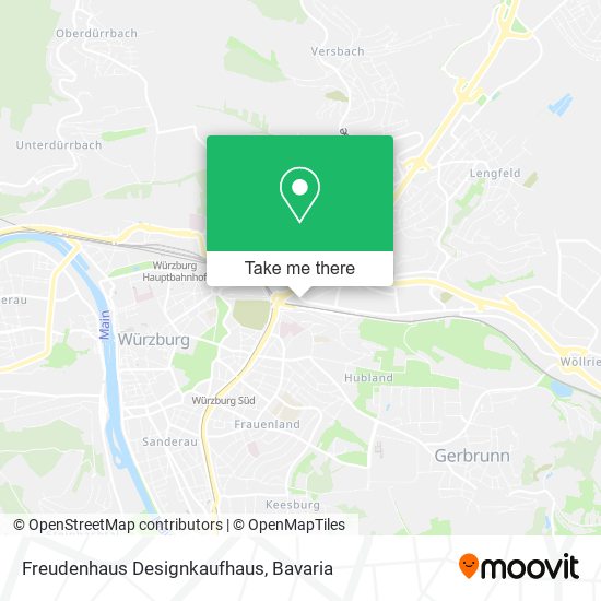Freudenhaus Designkaufhaus map
