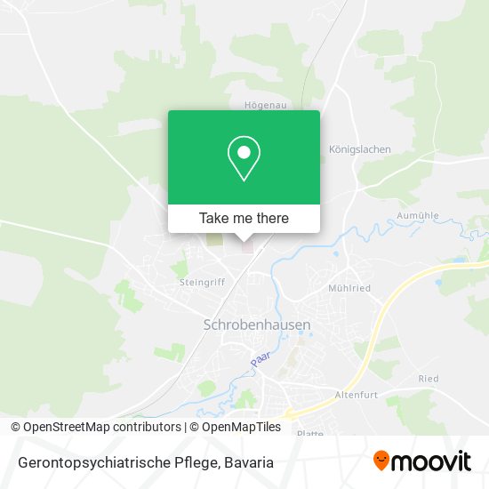 Gerontopsychiatrische Pflege map