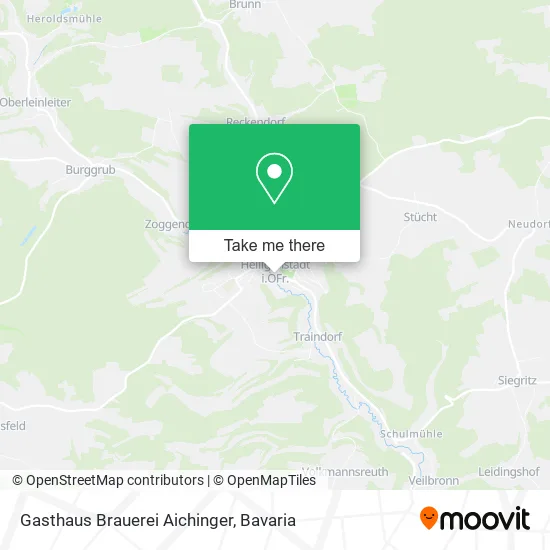 Gasthaus Brauerei Aichinger map