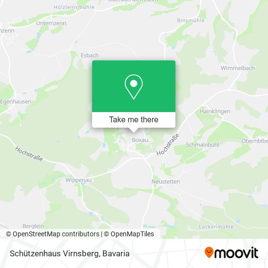 Schützenhaus Virnsberg map