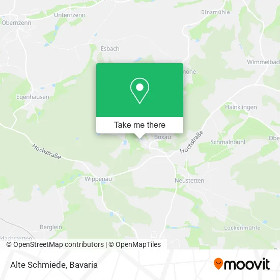 Карта Alte Schmiede