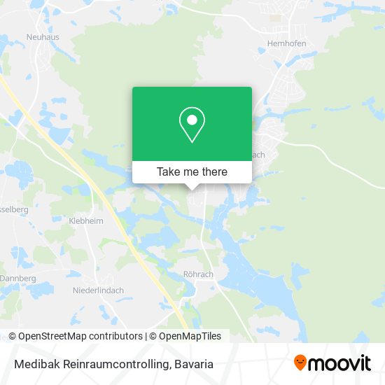 Medibak Reinraumcontrolling map