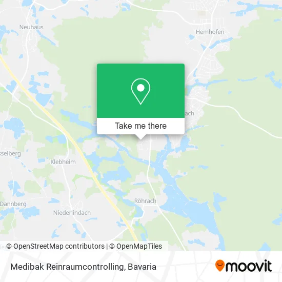 Карта Medibak Reinraumcontrolling