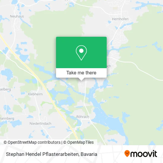 Карта Stephan Hendel Pflasterarbeiten