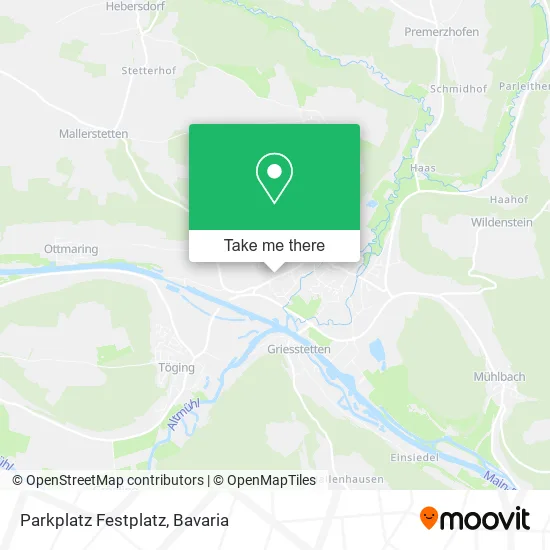 Карта Parkplatz Festplatz