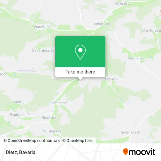 Карта Dietz