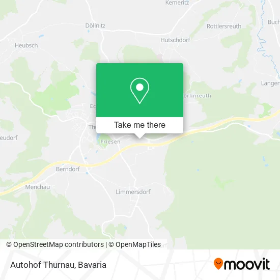 Карта Autohof Thurnau