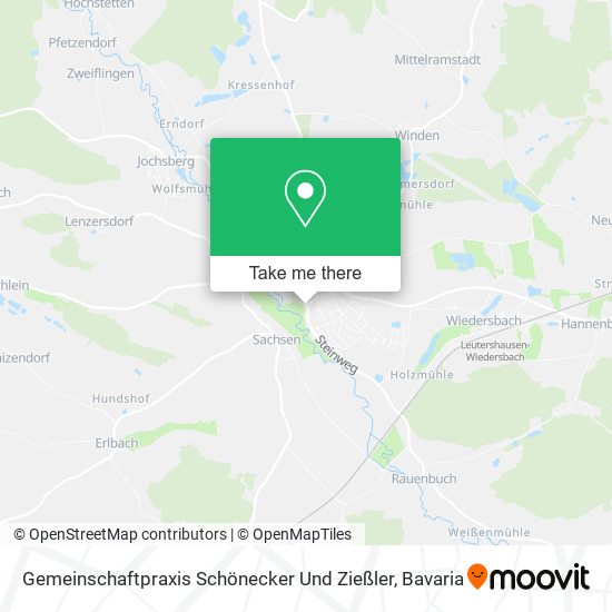 Gemeinschaftpraxis Schönecker Und Zießler map