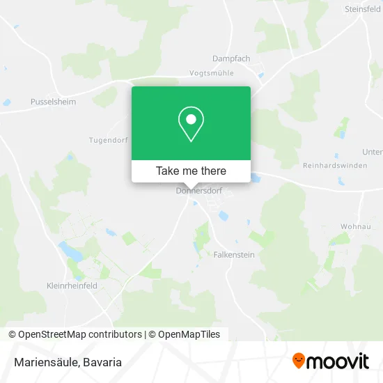 Карта Mariensäule