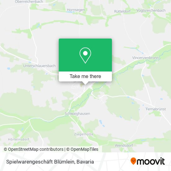 Spielwarengeschäft Blümlein map