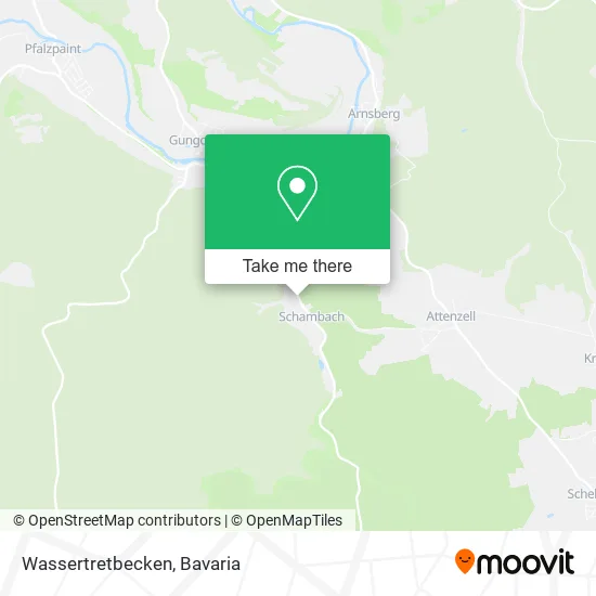 Карта Wassertretbecken