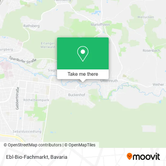 Карта Ebl-Bio-Fachmarkt