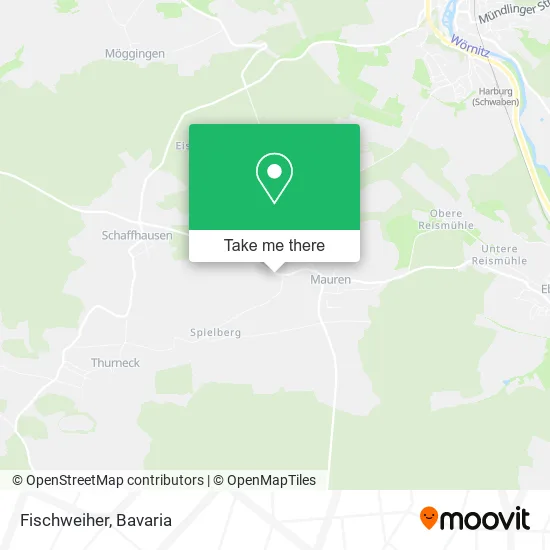 Карта Fischweiher