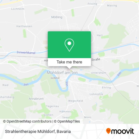 Strahlentherapie Mühldorf map