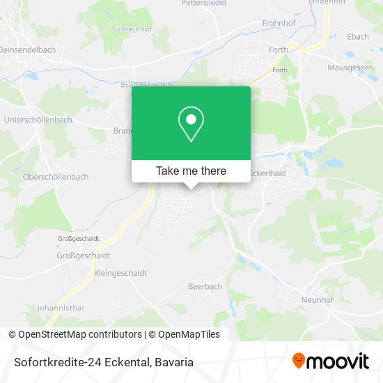 Sofortkredite-24 Eckental map