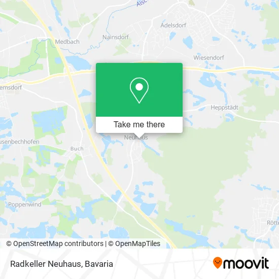 Карта Radkeller Neuhaus