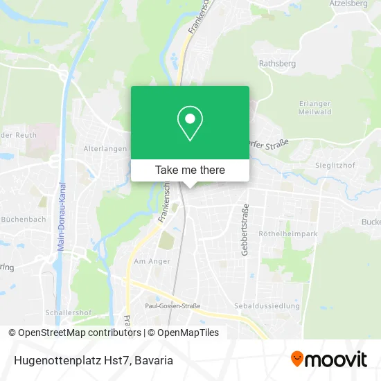 Карта Hugenottenplatz Hst7