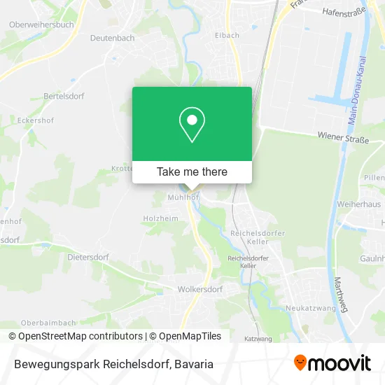 Карта Bewegungspark Reichelsdorf