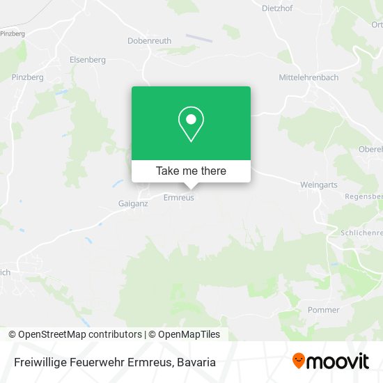 Freiwillige Feuerwehr Ermreus map