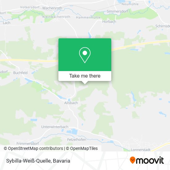 Sybilla-Weiß-Quelle map