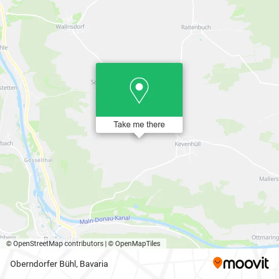 Карта Oberndorfer Bühl