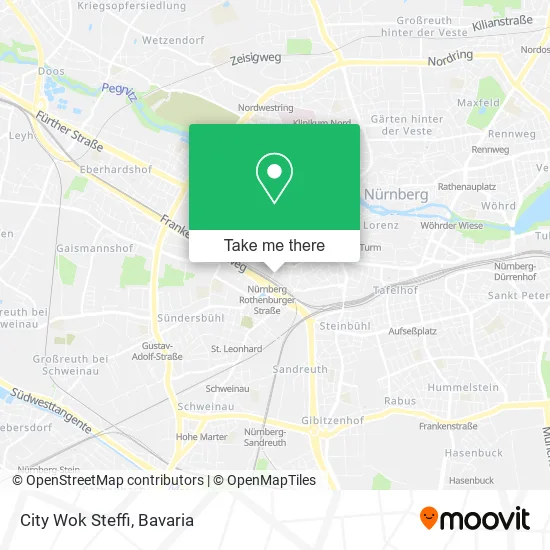 Карта City Wok Steffi