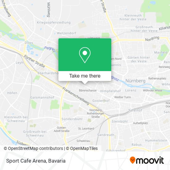 Sport Cafe Arena map