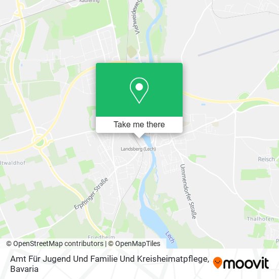 Amt Für Jugend Und Familie Und Kreisheimatpflege map