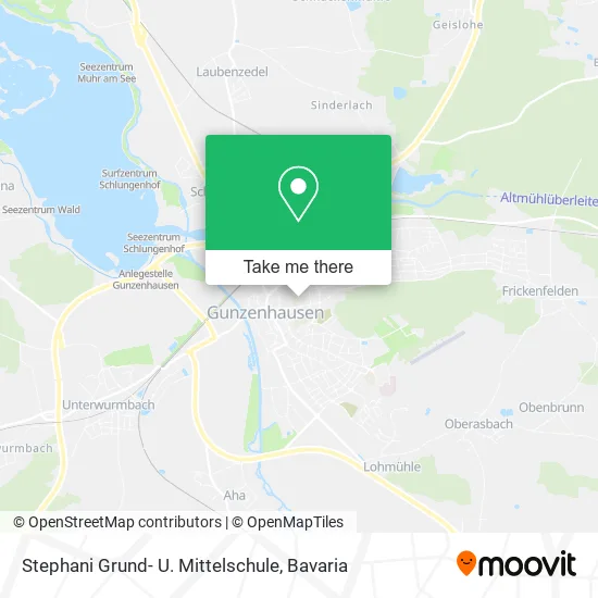 Карта Stephani Grund- U. Mittelschule