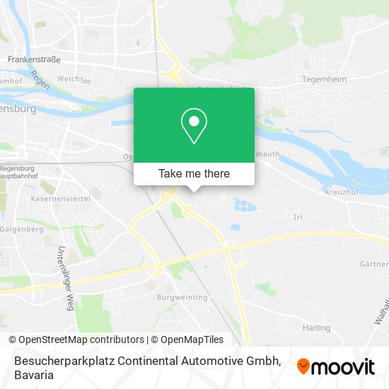 Besucherparkplatz Continental Automotive Gmbh map