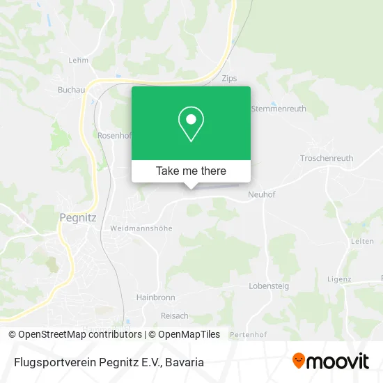Карта Flugsportverein Pegnitz E.V.