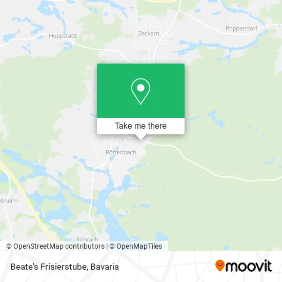 Карта Beate's Frisierstube