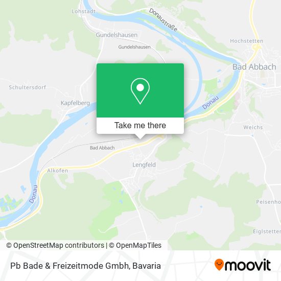 Pb Bade & Freizeitmode Gmbh map