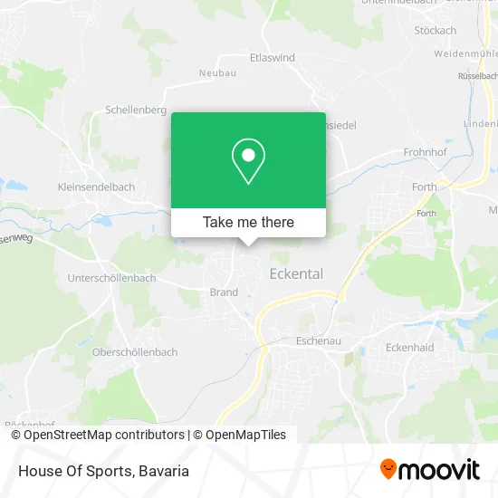 Карта House Of Sports