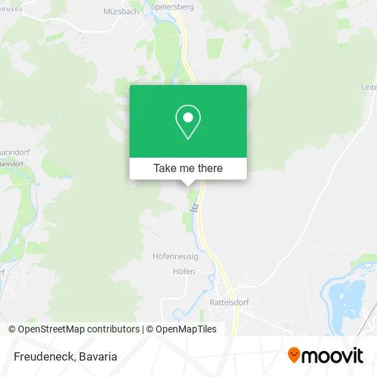 Карта Freudeneck