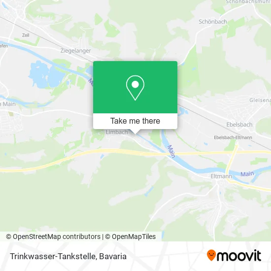 Карта Trinkwasser-Tankstelle