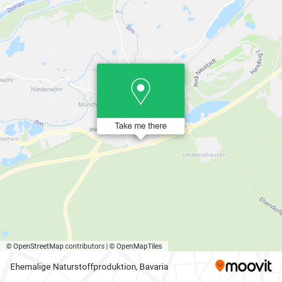 Ehemalige Naturstoffproduktion map