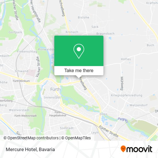 Mercure Hotel map