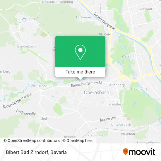 Карта Bibert Bad Zirndorf