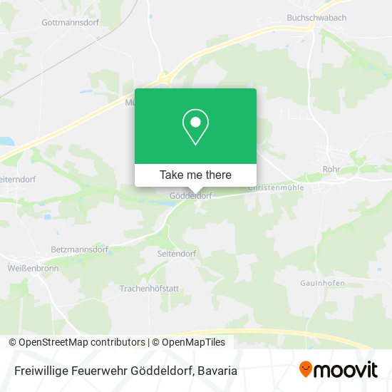 Freiwillige Feuerwehr Göddeldorf map