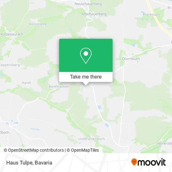 Карта Haus Tulpe